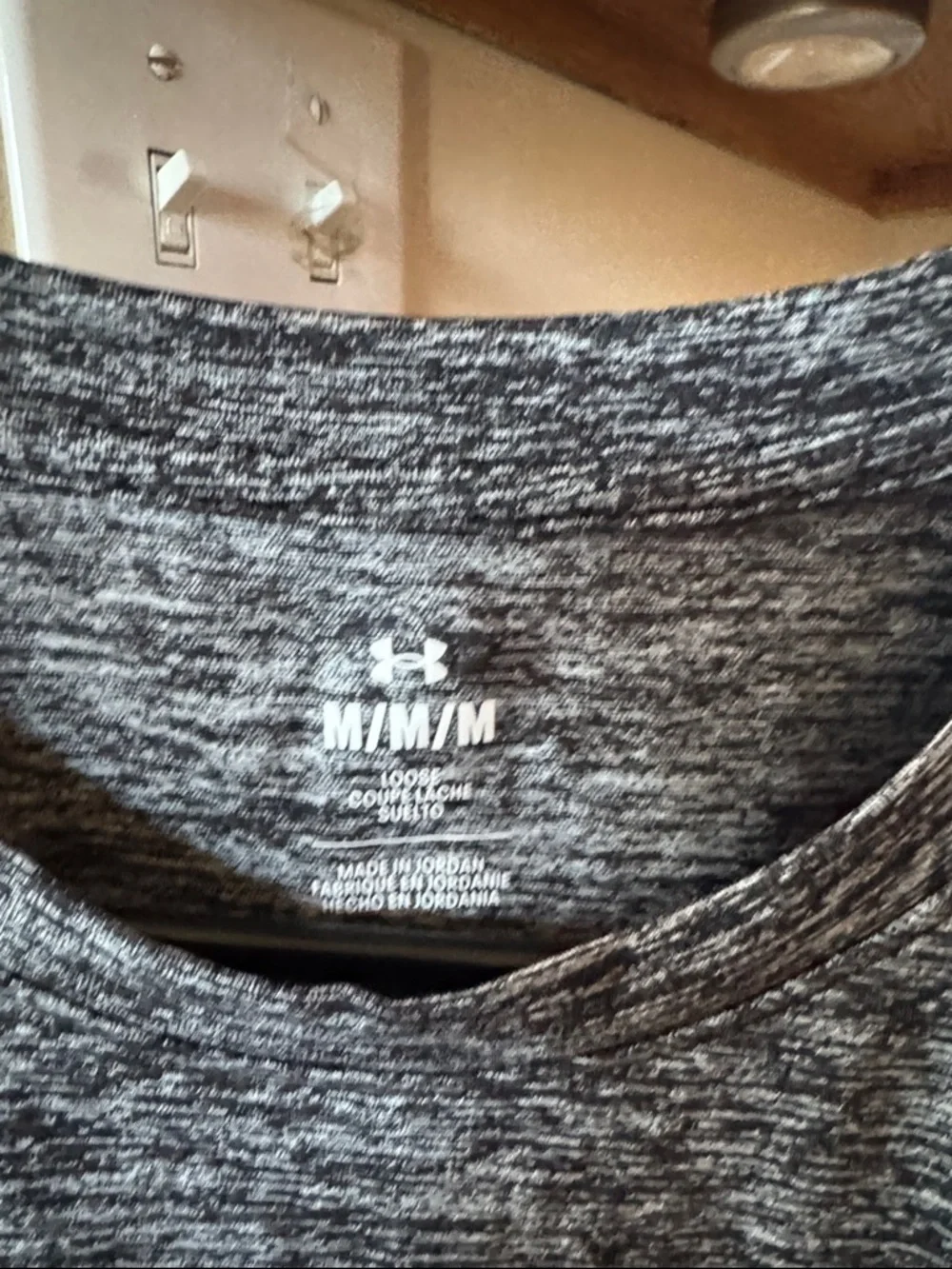 Under Armour Black/Gray Heather Women's Muscle Tank - Picture 2 of 5